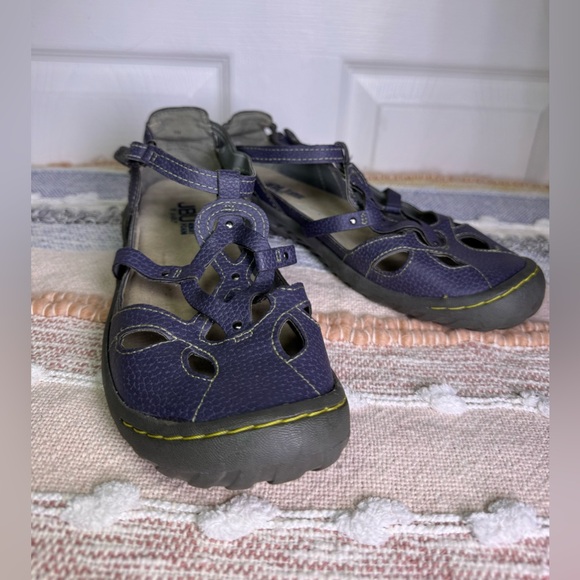 JBU Women's Dark Purple Sandals - Picture 5 of 9